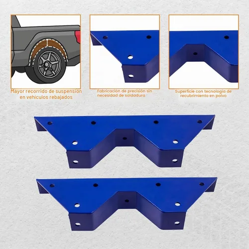 Vista 3 de Kit de muesca en C trasera para Chevrolet C10 C15 C1500 1973-1987 2WD, para GMC C10 C15 C1500 1973-1987 2WD