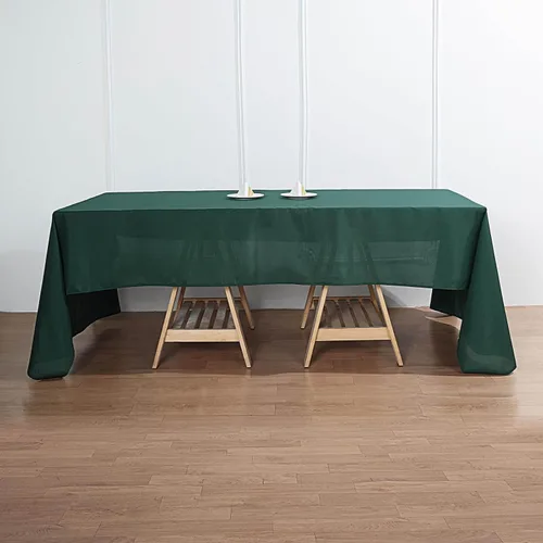 Vista 105 de Efavormart - Mantel rectangular, 60 x 102 pulgadas, resistente a las manchas y a las arrugas, lavable, mantel decorativo oblongo de tela de Amatista