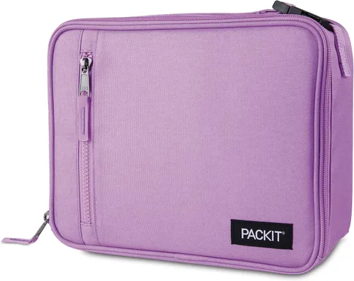 Vista 29 de PackIt - Fiambrera clásica congelable, capacidad de 3 litros, almendra
