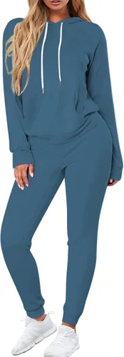 Vista 21 de Fixmatti Sudadera con capucha y bolsillos para mujer