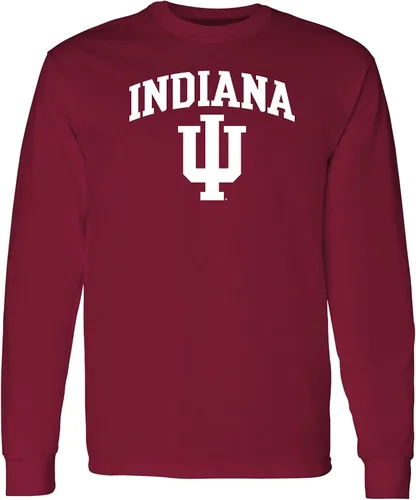 Vista 109 de NCAA oficial de College – University Team Color Arco Logo Manga Larga