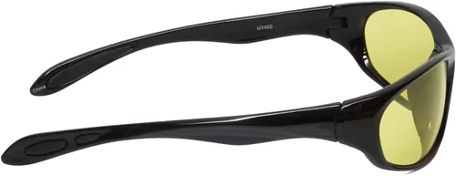 Vista 3 de Calabria 2715 Gafas de conducción de visión nocturna amarillas, antirreflejos, para hombres y mujeres, polarizadas o no polarizadas, gafas de sol