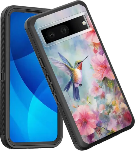 Vista 32 de Funda para Pixel 7a, a prueba de golpes, 3 capas, protección de cuerpo completo, resistente, de alto impacto, para Google Pixel 7a de 6.1 pulgadas