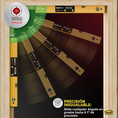 Vista 3 de M-D Building SMARTTOOL® Gen2 - Nivel digital, amarillo, 24 pulgadas
