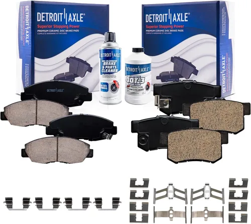 Vista 151 de Detroit Axle - Pastillas de freno para Avalanche Express Suburban Savana Yukon XL 1500 Chevy Tahoe GMC Cadillac Escalade, Pastillas de freno