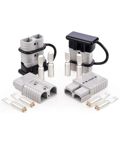Vista 10 de Orion Motor Tech arnés con cable de conexión / desconexión rápida calibre 6-8 para cabestrante de remolque CC de 12-36V, 50A