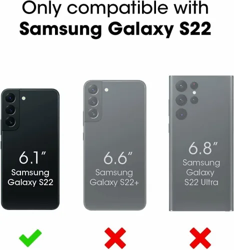 Vista 2 de OtterBox Defender Series - Clip de cinturón de repuesto para Galaxy S22 (solamente), embalaje no minorista, color negro