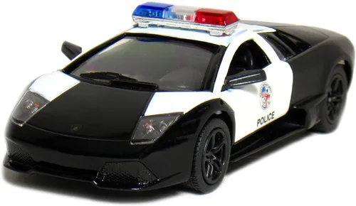 Vista 7 de Lamborghini Murcielago LP640 de metal fundido a presión, 5 pulgadas, escala 1/36, con acción Pull Back and Go