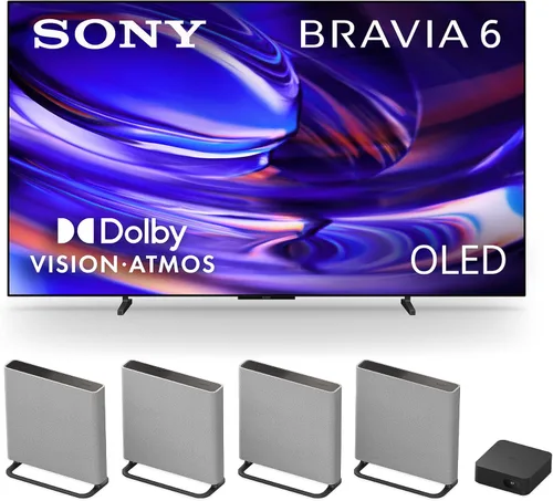 Vista 22 de Sony 65 pulgadas BRAVIA 6 OLED 4K HDR Smart Google TV con Gemini (K-65A60)
