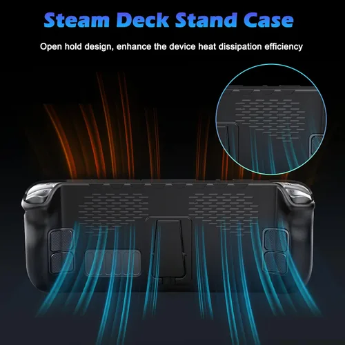 Vista 5 de Funda para cubierta de vapor funda protectora compatible con cubierta de corriente funda protectora de poliuretano termoplástico con soporte a