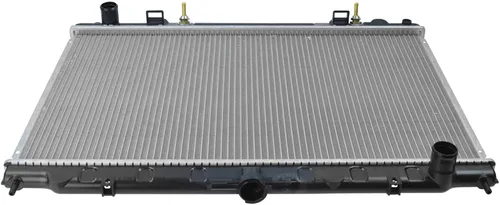 Vista 164 de TRQ Radiador de núcleo de aluminio de 1 fila Compatible con Subaru WRX STI 2.5L Turbo AWD 2015-2020