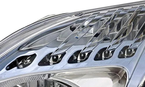 Vista 4 de Para Toyota Prius Faros Lámparas Set 2010 2011 Halógeno Conductor y Pasajero Lado