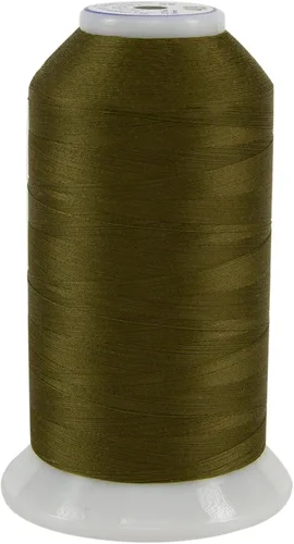 Vista 7 de Superior Threads So Fine! #50 / 3 hilo matelaseado de poliéster, bobinas de 3280 yd Génova Gris