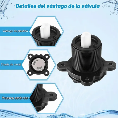 Vista 6 de Dreyoo - Cartucho de equilibrio de presión de 2 piezas y conjunto de vástago de válvula