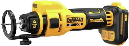 Vista 9 de DEWALT 20V MAX Herramienta de corte para paneles de yeso, herramienta de recorte, 2 baterías y cargador incluidos (DCE555D2)