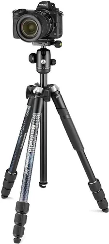 Vista 7 de Manfrotto Element MII - Trípode de aluminio de 4 secciones con cabezal de bola, negro