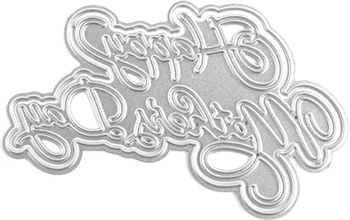 Vista 6 de 2 troqueles de corte de metal para tarjetas alfabetos, letras de metal para álbumes de recortes, manualidades, plantillas de grabado en relieve