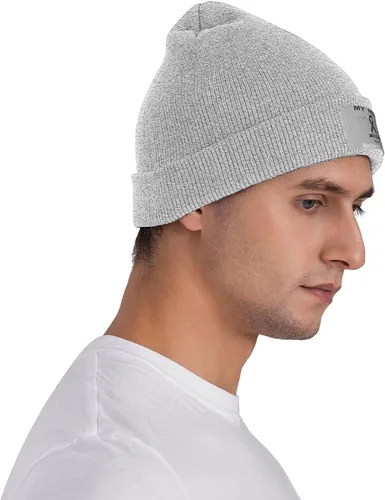 Vista 6 de Beanie Hat Unisex Stretchy Hat Soft Warmth Knit Hat Cap for Men & Women