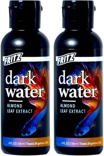 Vista 2 de Fritz Aquatics Extracto de hoja de almendra de agua oscura para Betta's 4 oz