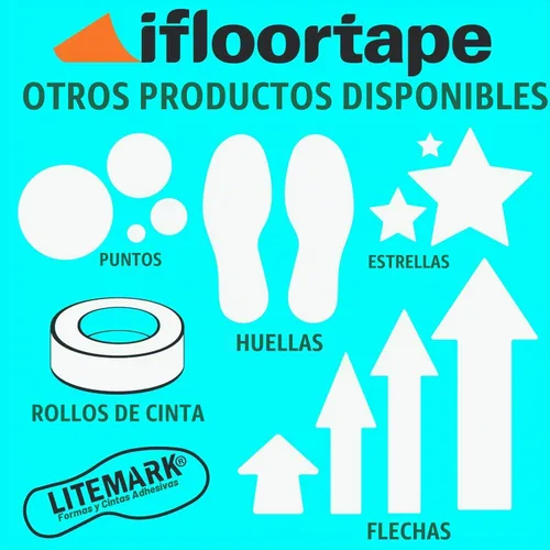 Vista 5 de LiteMark Calcomanías de vinilo mate extraíbles con diseño de estrella Blanco