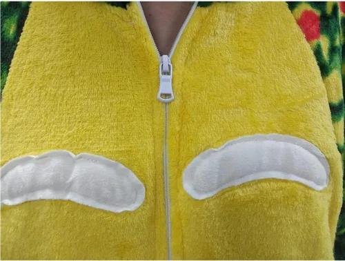 Vista 6 de Triceratops - Pijama de animal para Halloween, disfraz de animal para adultos, de dibujos animados, de una pieza, unisex