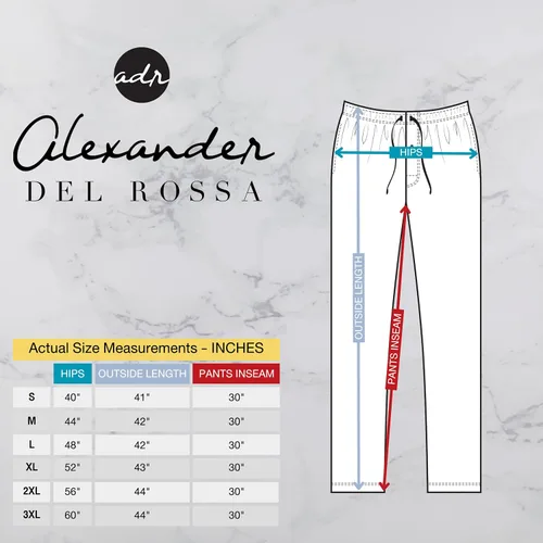 Vista 6 de Alexander Del Rossa Paquete de 2 pantalones de pijama de franela a cuadros para hombre, pantalones de pijama de felpa suave