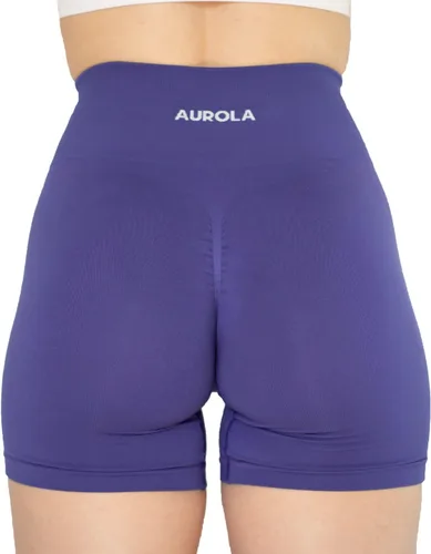 Vista 3 de Aurola Intensify - Pantalones cortos de entrenamiento para mujer, sin costuras, para gimnasio, yoga, correr, deporte, ejercicio activo, fitness