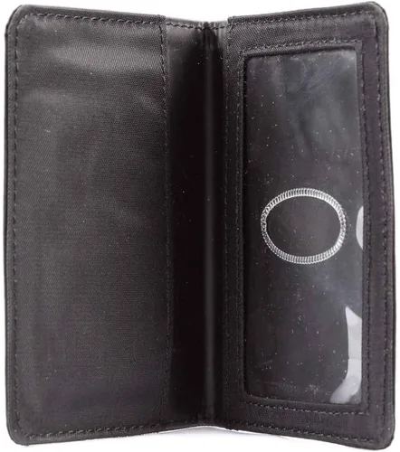 Vista 4 de Big Skinny Funda para tarjetas delgada con capacidad para hasta 16 tarjetas Negro