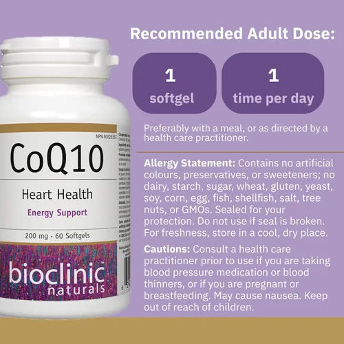 Vista 2 de CoQ10 200 mg 60 geles