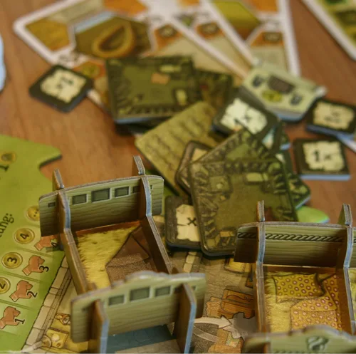 Vista 3 de Agricola (edición revisada) Farmers of The Moor Expansion Juego de estrategia para adultos y adolescentes Juego de mesa avanzado A partir