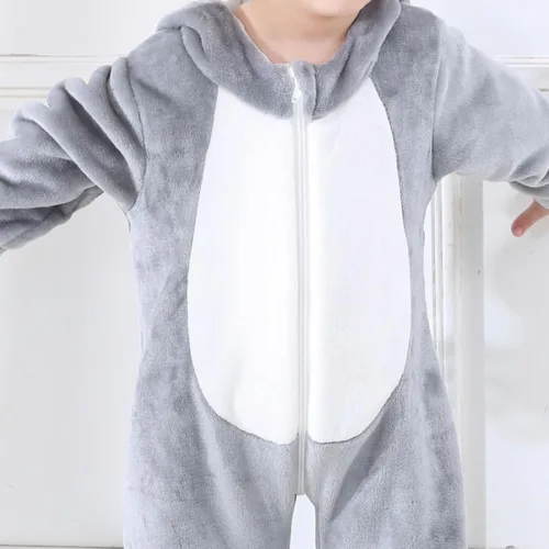 Vista 8 de Eadrioss Cute Animal Costume for Toddler Baby Girl Boy Christmas Costume Fuzzy Warm Fall Winter Clothes Christmas Gifts