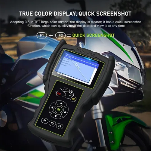 Vista 7 de Original TopDiag M100 Pro - Escáner de motocicleta profesional, herramienta de diagnóstico para motocicleta (versión completa)