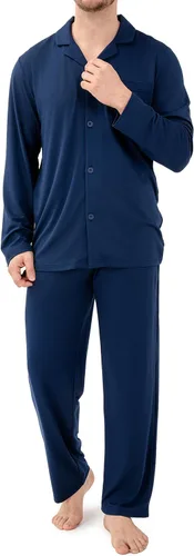 Vista 52 de DAVID ARCHY - Pijama de algodón con botones para hombre