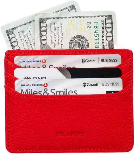 Vista 5 de Grande -3633 Estuches para tarjetas, Rojo -, Minimalista