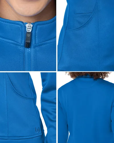 Vista 4 de Smitten Slim Fit Super Stretch 4-Pocket Cargo Scrub Pantalones para Mujer S201002