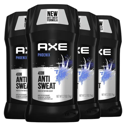 Vista 15 de AXE Desodorante antitranspirante para hombres Essence 4 unidades 48H protección contra el sudor y el olor para una frescura duradera, Pimienta negra