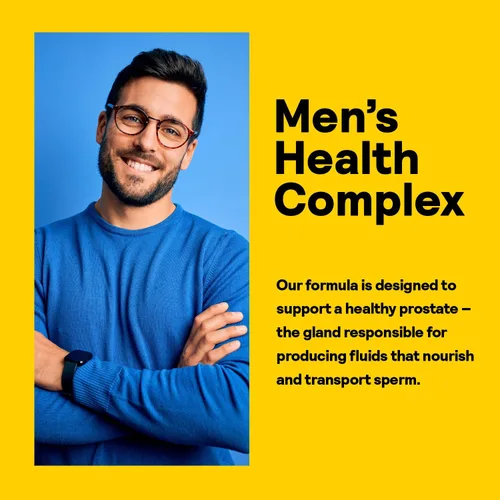 Vista 4 de Nature's Life Mantenimiento de la próstata - Suplemento de apoyo de próstata para la salud masculina - Saw Palmetto, complejo de hierbas Pygeum