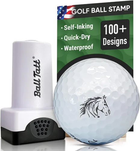 Vista 10 de Sello de pelota de golf - Marcador autoentintado - Herramienta de marcado permanente de secado rápido, sin fugas ni recargas, sello de golf