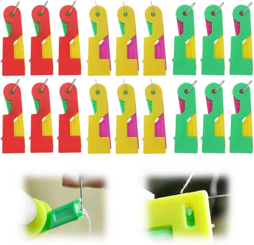 Vista 6 de Enhebrador automático de agujas, nuevo enhebrador de agujas para máquina de coser, enhebradores de agujas de coser, enhebradores de agujas