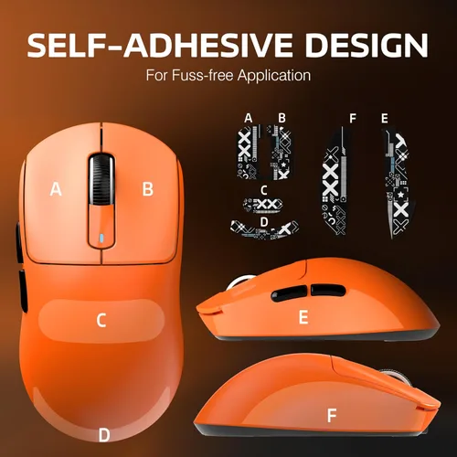 Vista 2 de ATTACK SHARK X3 - Mouse inalámbrico ligero para juegos con tri-modo 2.4G/USB-C con cable/Bluetooth, 26K DPI, sensor óptico PAW3395, interruptor