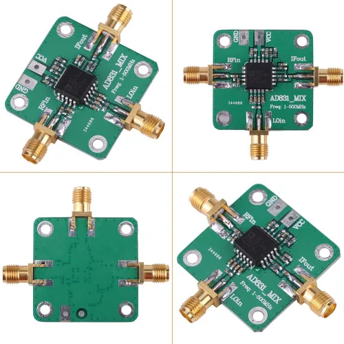 Vista 6 de AD831 transductor de alta frecuencia módulo mezclador RF 500MHz ancho de banda mezcla abajo mezcla mezclador equilibrado doble convertidor