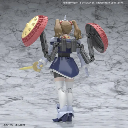 Vista 4 de Bandai Hobby HGBF Hyper Gyanko Gundam Build Fighters Try Modelo Kit Figura