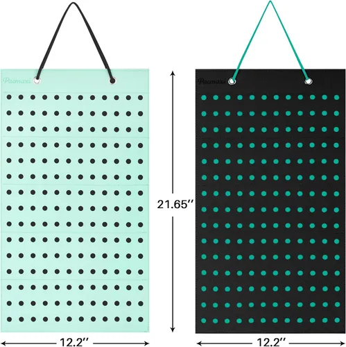 Vista 4 de PACMAXI Organizador de dijes para zapatos, soporte colgante para zapatos con 180 agujeros, soporte portátil de exhibición de dijes de cocodrilo