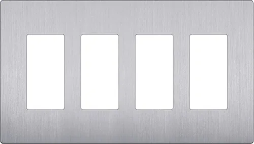 Vista 34 de LIDER Placa de pared decoradora, cubierta de interruptor sin tornillos