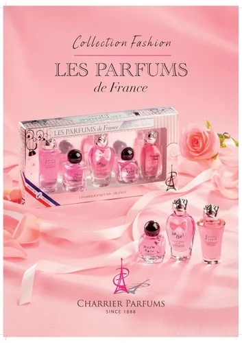 Vista 8 de Charrier Parfums - Set de regalo de 5 Eaux de Parfum - Colección Moda - 1.7 fl oz - Hecho en Provenza, Francia