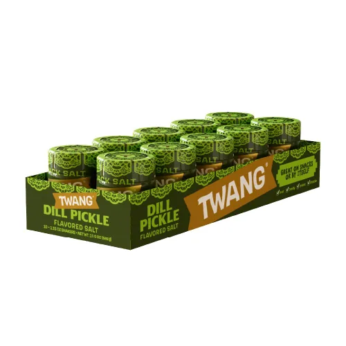 Vista 10 de Twang erz Chile-Lime condimento sal para aperitivos, coctelera de 1.15 onzas (paquete de 10)
