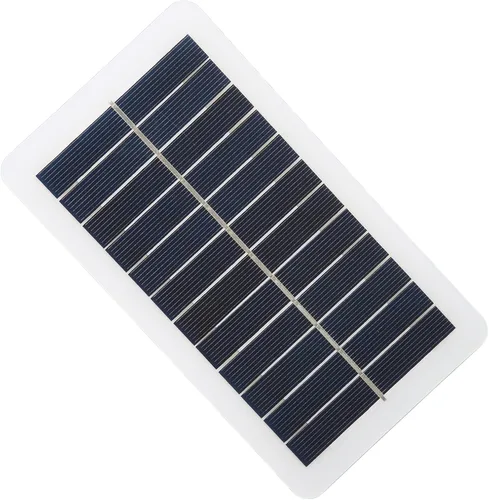 Vista 5 de Cryfokt mini panel solar de 5V 2W 400mA, cargador solar USB, resistente al calor, estilo moderno, eficiencia