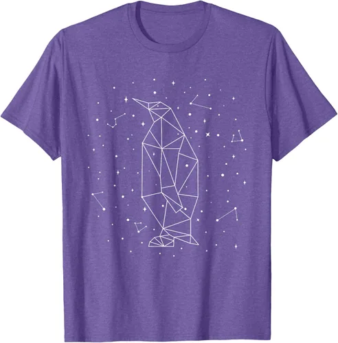 Vista 12 de Sternbild Penguin Constellation Emperor Sea Bird Penguin Camiseta Negro