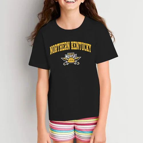 Vista 312 de NCAA Arch Logo, camiseta juvenil color del equipo, universidad - universidad