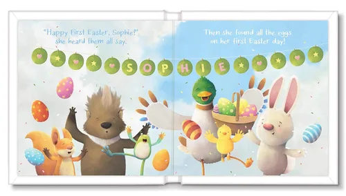 Vista 9 de Primera Pascua del bebé - Historia infantil personalizada - I See Me!